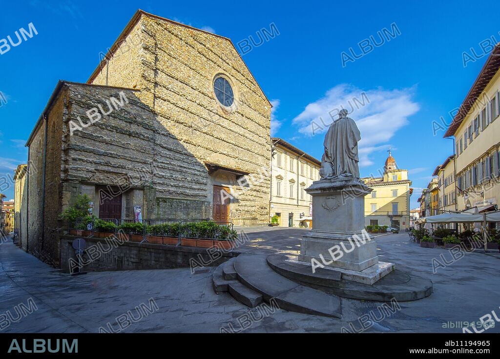 Basilica of San Francesco, Arezzo, Umbria, Italy, Europe.