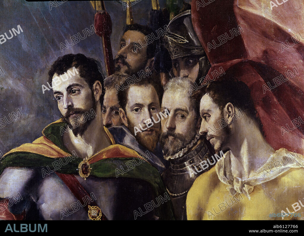 EL GRECO. DETALLE DEL MARTIRIO DE SAN MAURICIO - 1580-82 - MANIERISMO ESPAÑOL - Conj nº 1271.