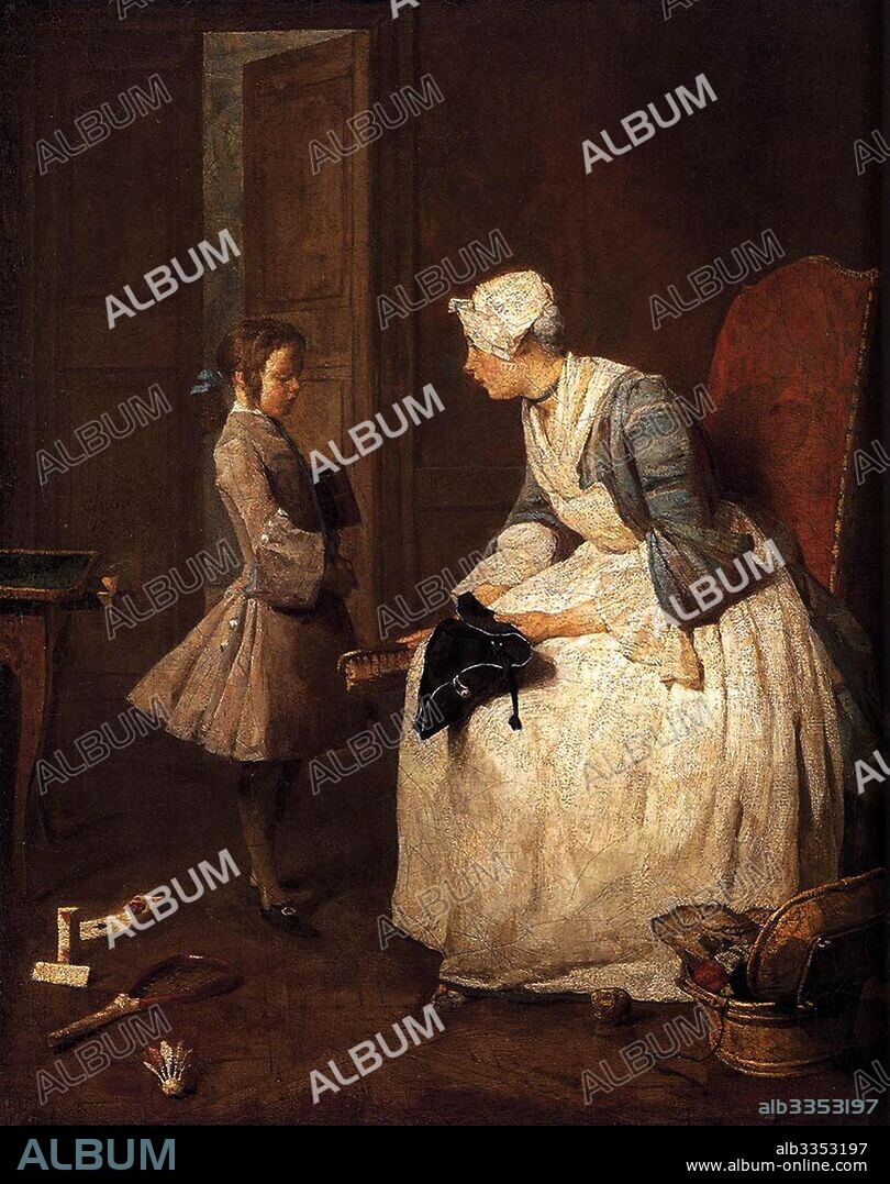 JEAN BAPTISTE SIMEON CHARDIN. The Governess.