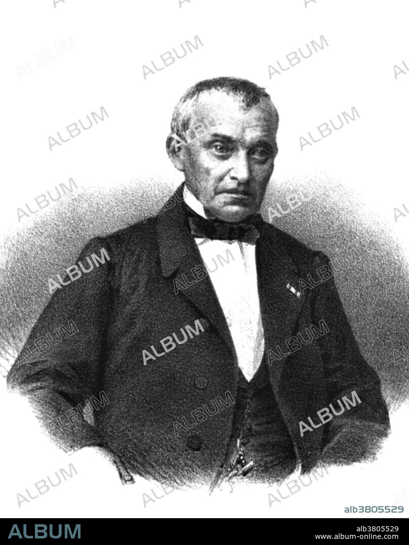 Johann Heinrich von Madler (May 29, 1794 - March 14, 1874) was a German astronomer. He gave academic lessons as a private tutor and in this way met Wilhelm Beer, a wealthy banker, in 1824. In 1829 Beer decided to set up a private observatory with a 95 mm refractor telescope, and Madler worked there. In 1830 they began producing drawings of Mars which later became the first true maps of that planet. They were the first to choose what is today known as Sinus Meridiani as the prime meridian for Mars maps. They also produced the first exact map of the Moon, Mappa Selenographica, published in four volumes in 1834-1836. In 1837 a description of the Moon (Der Mond) was published. Both were the best descriptions of the Moon for many decades. In 1836, Johann Franz Encke appointed Madler an observer at the Berlin Observatory. In 1840, he was appointed director of the Dorpat (Tartu) Observatory in Estonia where he made meteorological as well as astronomical observations. He remained in Tartu until he retired in 1865, and then returned to Germany. Next to his other numerous and important works, he made calculations concerning the true length of the tropical year with precision never attained before, though this fact is little known. He died in 1874 at the age of 79.