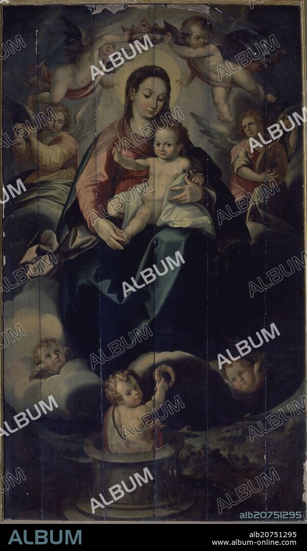 ALONSO VÁZQUEZ. VIRGEN DEL VALLE O DEL POZO SANTO - 1597.