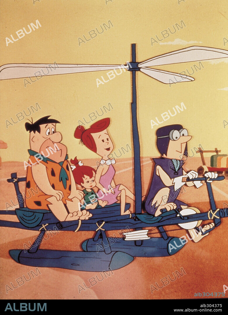 THE FLINTSTONES, 1960, directed by CHARLES A. NICHOLS, JOSEPH BARBERA and WILLIAM HANNA. Copyright HANNA-BARBERA/NBC/ABC/WARNER BROS TV.