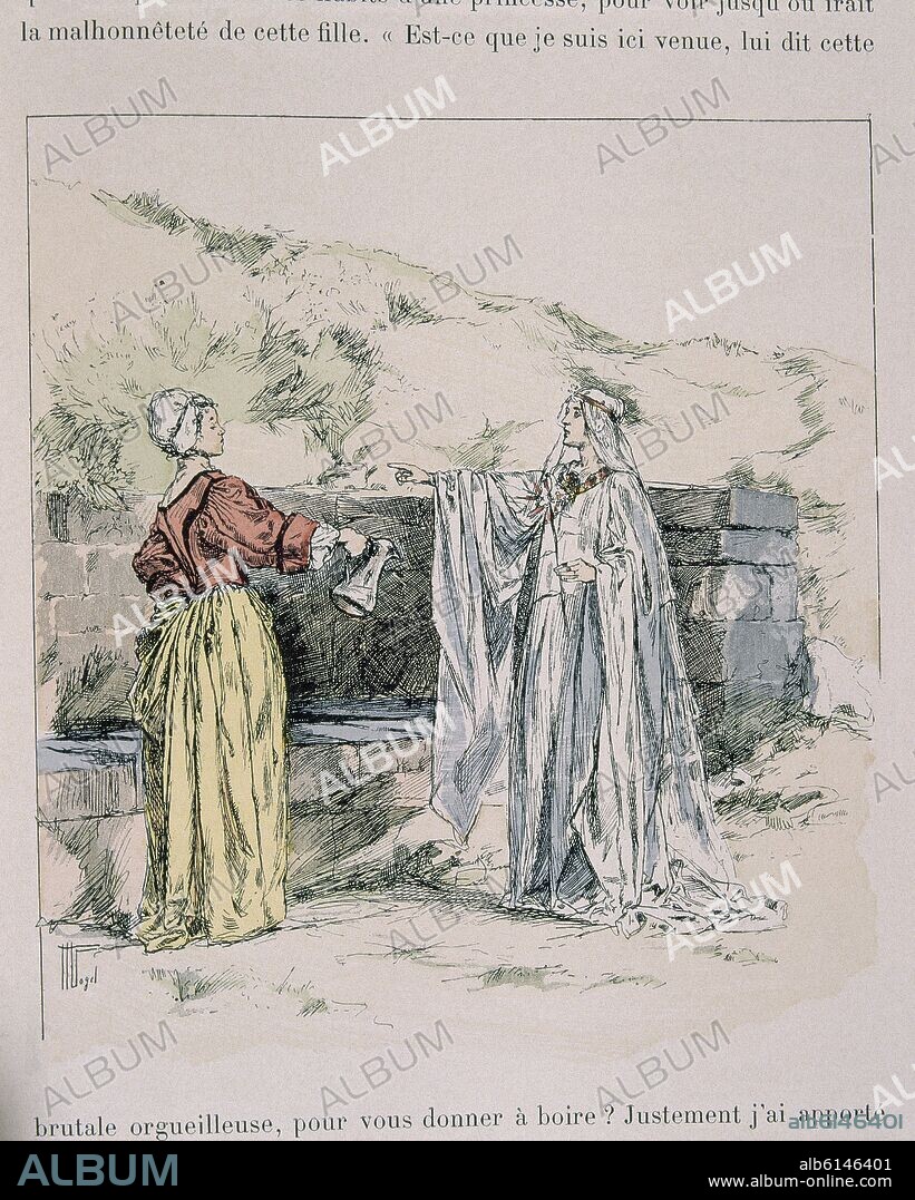 CHARLES PERRAULT. DIBUJO PARA LAS HADAS - CUENTO DE PERRAULT.