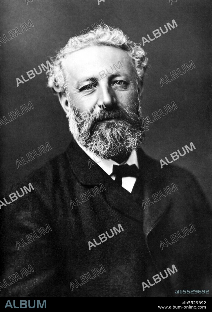 Jules Gabriel Verne (8 February 1828 – 24 March 1905) was a French novelist, poet, and playwright best known for his adventure novels and his profound influence on the literary genre of science fiction. Verne was born to bourgeois parents in the seaport of Nantes, where he was trained to follow in his father's footsteps as a lawyer, but quit the profession early in life to write for magazines and the stage. His collaboration with the publisher Pierre-Jules Hetzel led to the creation of the Voyages Extraordinaires, a widely popular series of scrupulously researched adventure novels including Journey to the Center of the Earth, Twenty Thousand Leagues Under the Sea, and Around the World in Eighty Days.