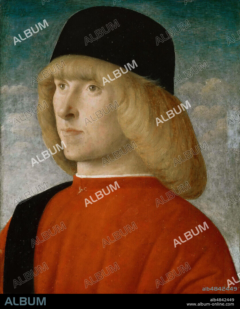 GIOVANNI BELLINI. Portrait of a Young Senator.