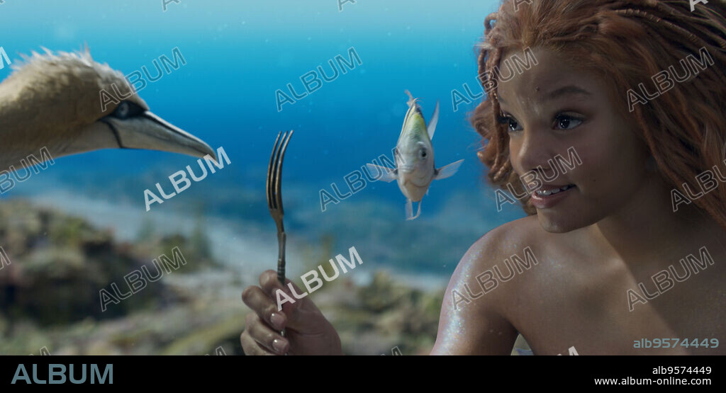 HALLE BAILEY in THE LITTLE MERMAID, 2023, directed by ROB MARSHALL. Copyright WALT DISNEY PICTURES.