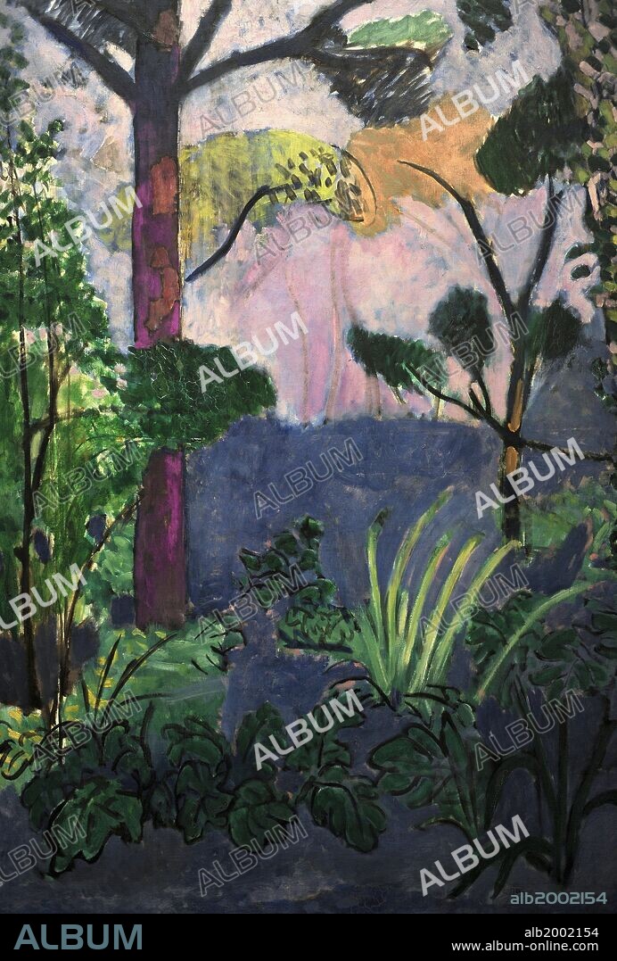 HENRI MATISSE. ARTE S. XX. FRANCIA. MATISSE, Henri (1869-1954). Pintor francés. "Acanthus (Paisaje de Marruecos) ", 1912. Museo Moderno. Estocolmo. Suecia. Europa.