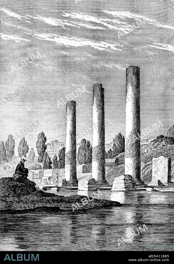 Temple of Jupiter Serapis, 1830