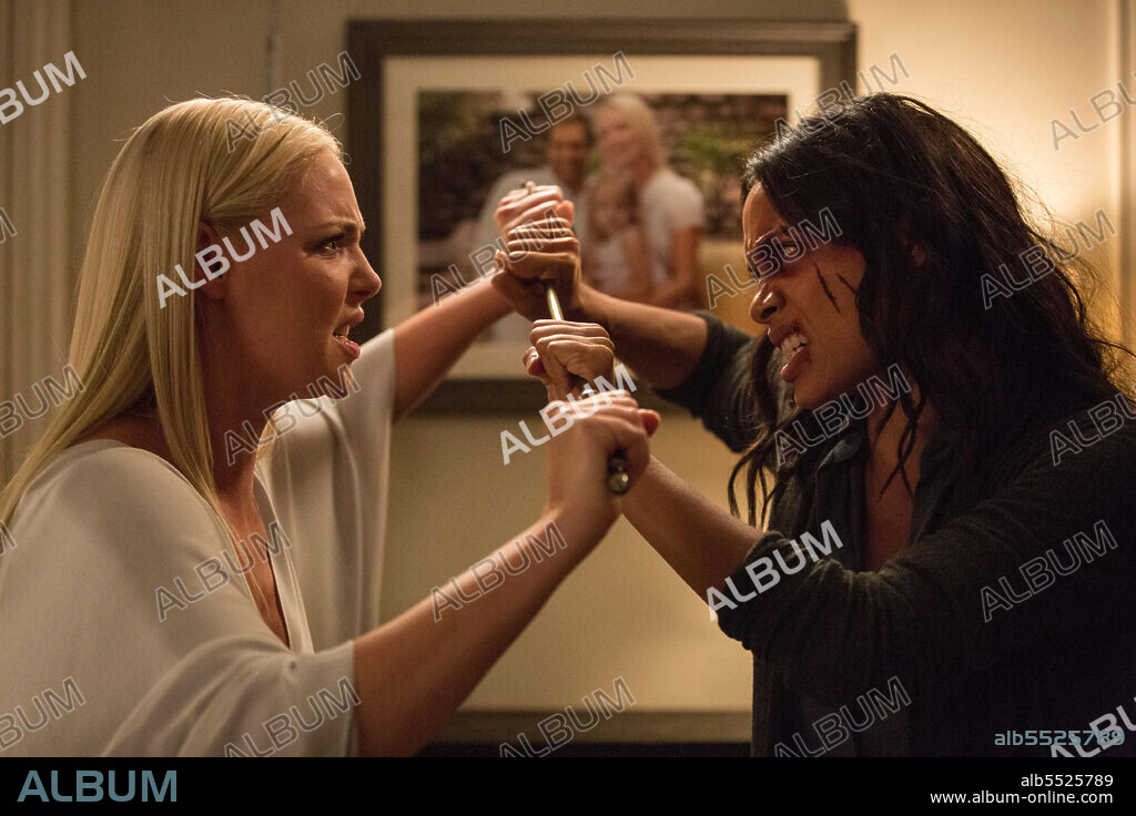 KATHERINE HEIGL y ROSARIO DAWSON en UNFORGETTABLE-AMOR, CELOS, LOCURA, 2017 (UNFORGETTABLE), dirigida por DENISE DI NOVI. Copyright DiNovi Pictures.
