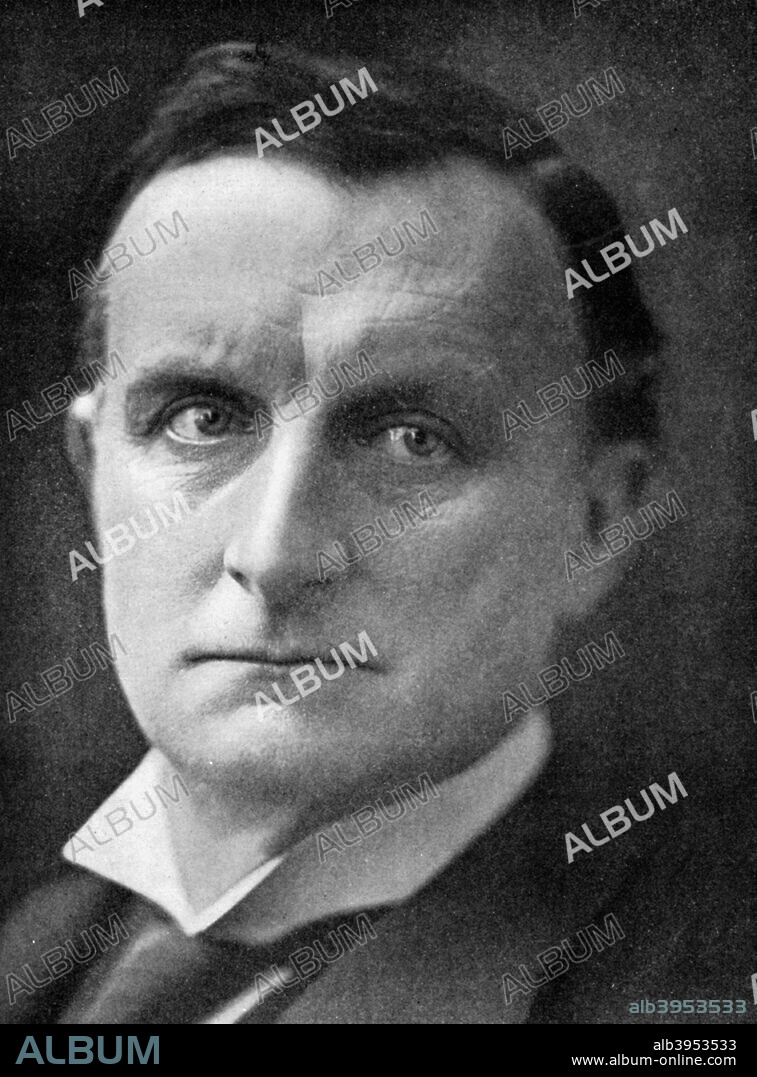 Sir Edward Grey (1862-1933), British Foreign Secretary, First World War, 1914. Illustration from The Great War HW Wilson, Vol I, (London, 1914).