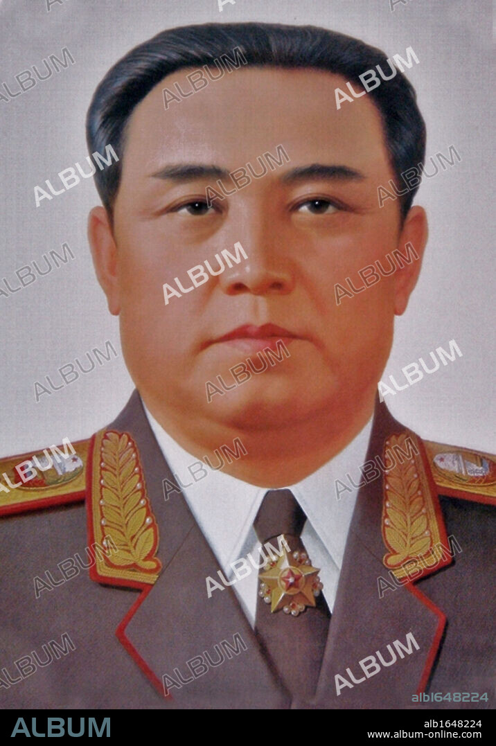 Kim Il-sung 1912 - 1994) Korean communist, and politician who led North Korea from its founding in 1948 until his death. During his tenure as leader of North Korea, he ruled the nation with autocratic power and established an all-pervasive cult of personality. leader of North Korea.