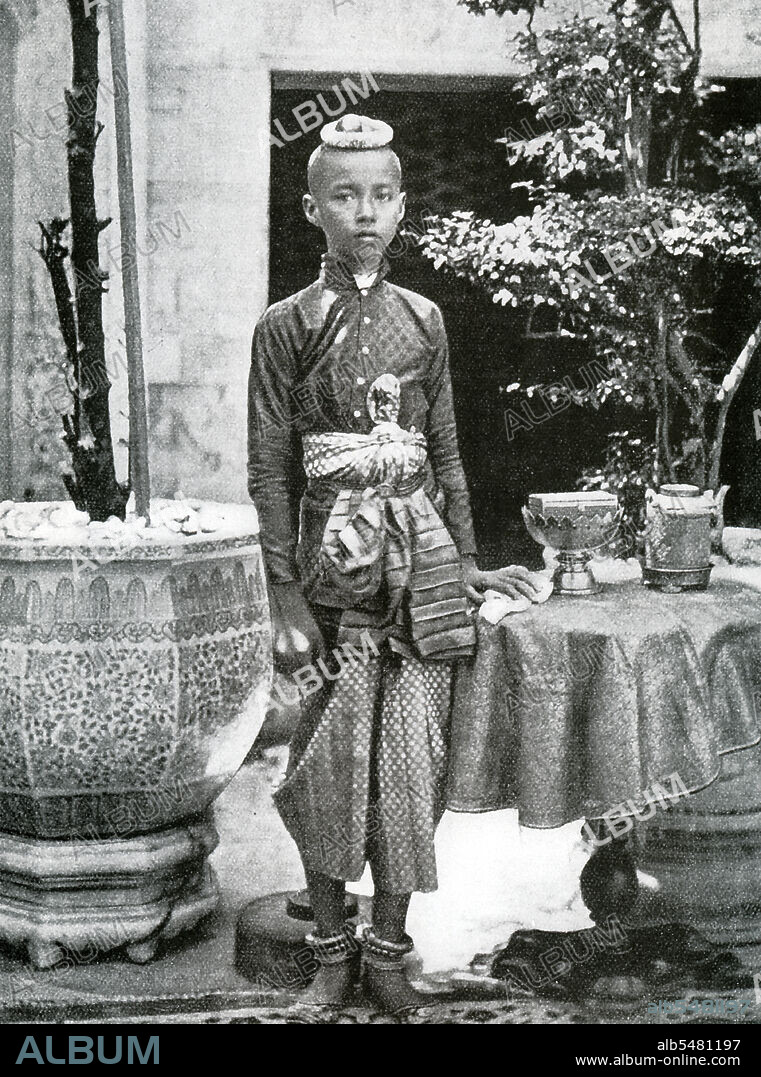 King Chulalongkorn, Rama V (1853-1910) was the fifth monarch of Siam under the House of Chakri. He acceded to the throne at the age of 15 after the death of his father, King Mongkut, Rama IV. King Chulalongkorn is considered one of the greatest kings of Siam. His reign was characterized by the modernization of the country, including major governmental and social reforms. He is also credited with saving Siam from being colonized.