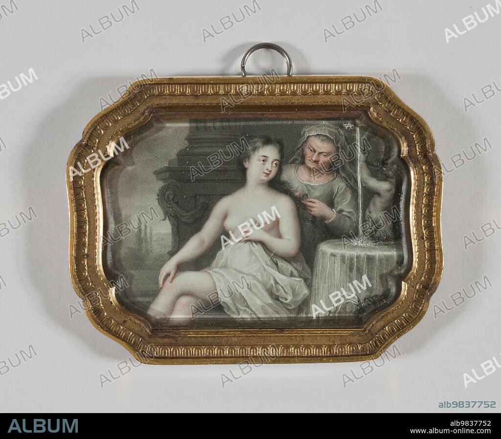 CARL GUSTAV KLINGSTEDT. Bathing girl, unknown date.
