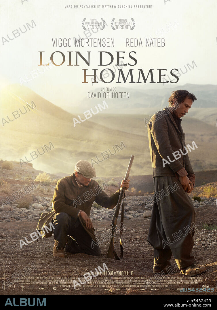 Poster of FAR FROM MEN, 2014 (LOIN DES HOMMES), directed by DAVID OELHOFFEN. Copyright ONE WORLD FILMS.