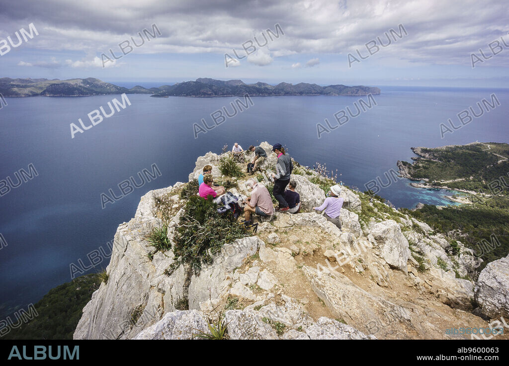 Sa Penya Des Migdia, Alcudia, Mallorca, islas baleares, Spain.