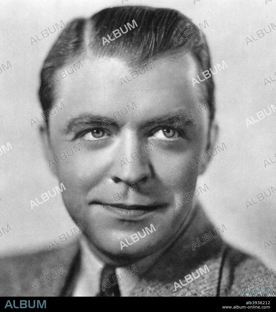 Lyle Talbot, American actor, 1934-1935. Talbot (1902-1996) is best known for playing Joe Randolph in The Adventures of Ozzie and Harriet. Taken from Meet the Film Stars, by Seton Margrave. (London, 1934-1935).