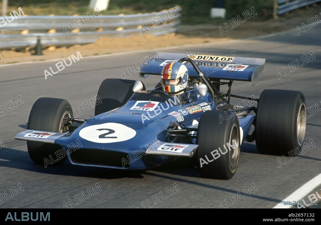 Canada, Mont-Tremblant, 20th September 1970. Francois Cevert, Tyrrell-March, finished 9th.