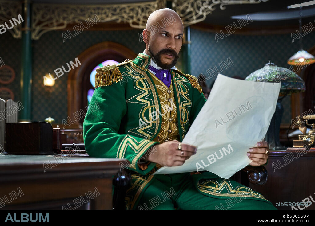 KEEGAN-MICHAEL KEY in JINGLE JANGLE JOURNEY: ABENTEUERLICHE WEIHNACHTEN!, 2020 (JINGLE JANGLE: A CHRISTMAS JOURNEY), unter der Regie von DAVID E. TALBERT. Copyright Golden Girl / Get Lifted Film Company.