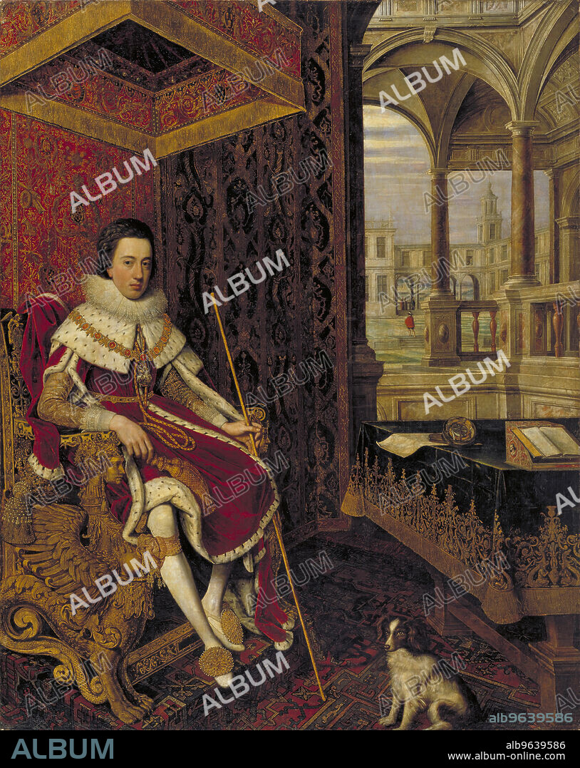 DANIËL MIJTENS. Charles I (1600-1649) when Prince of Wales, 1619-1621.