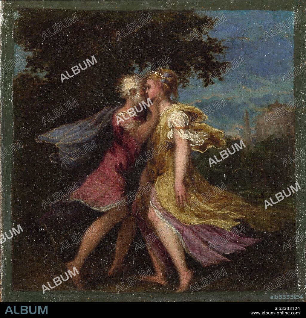ANDREA SCHIAVONE. Jupiter seducing Callisto.