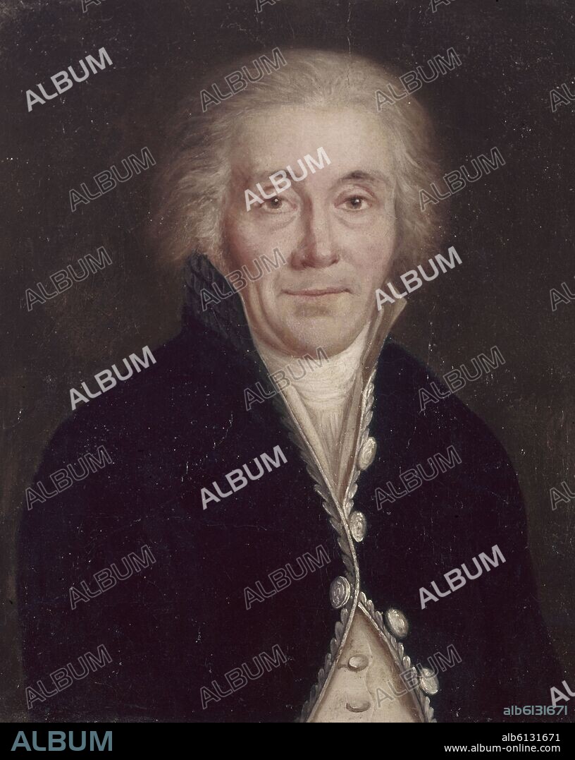 FRANCISCO DE GOYA. RETRATO MASCULINO - SIGLO XVIII.