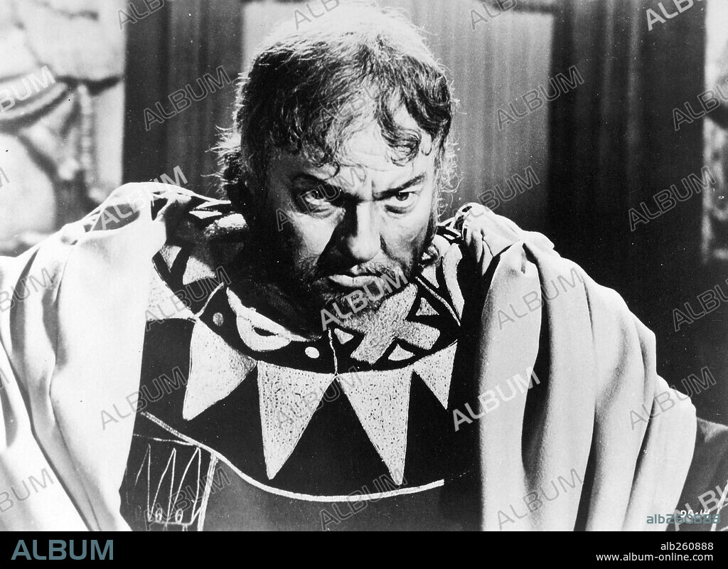 ORSON WELLES en DAVID Y GOLIAT, 1960 (DAVID E GOLIAT). Copyright DUBRAVA FILM.
