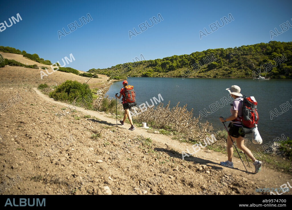 Salinas de Addaia.Mongofre Nou.Menorca.Islas Baleares. España.