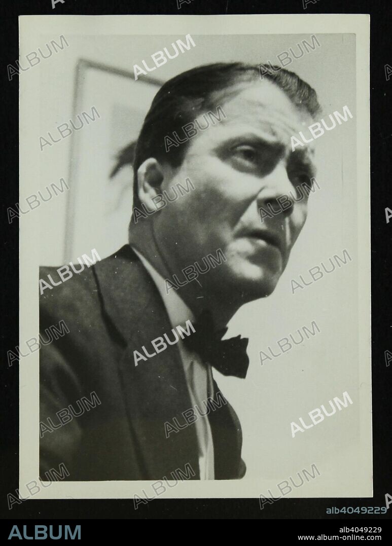 Portrait of American guitarist an banjo player Eddie Condon, 1950s.