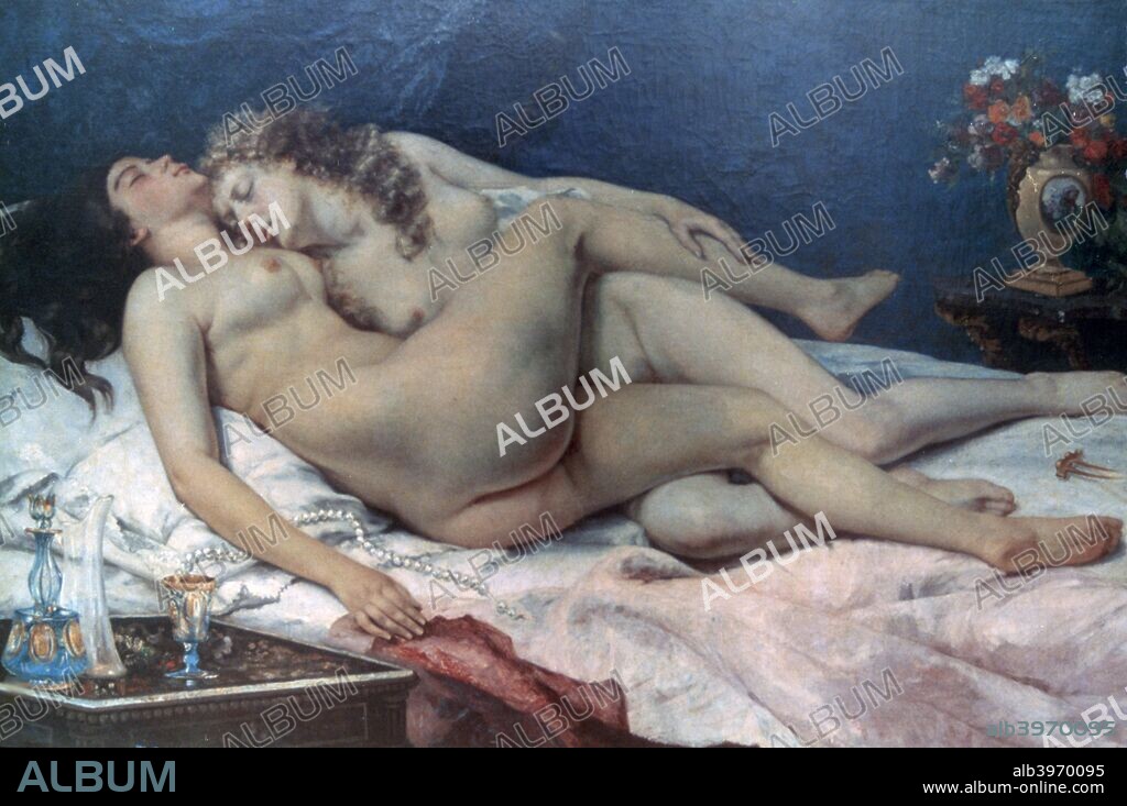 'Le Sommeil', 1866. From the collection of the Musee de la Ville de Paris, Musee du Petit-Palais, France.
