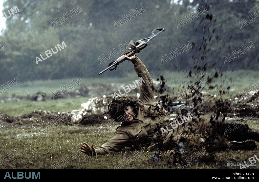 SCOTT GRIMES in BAND OF BROTHERS - WIR WAREN WIE BRÜDER, 2001 (BAND OF BROTHERS), unter der Regie von DAVID FRANKEL, DAVID LELAND, MIKAEL SALOMON und TOM HANKS. Copyright DREAMWORKS.