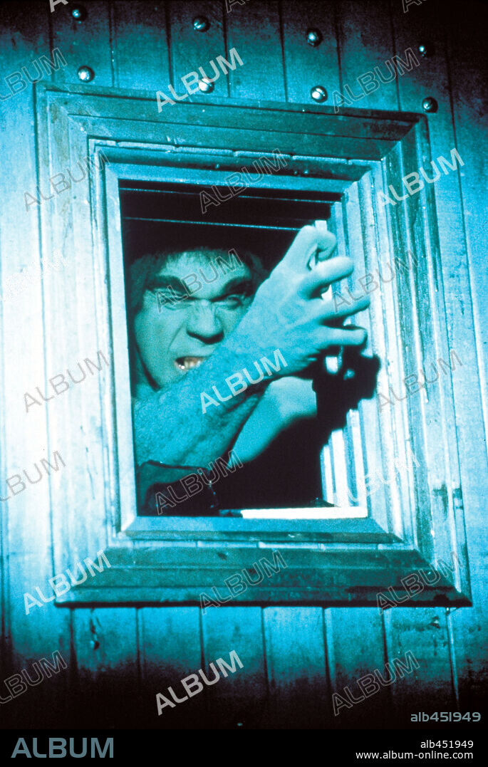 LOU FERRIGNO en EL INCREÍBLE HULK, 1978 (THE INCREDIBLE HULK), dirigida por BILL BIXBY y REZA S. BADIYI. Copyright MARVEL PROD./UNIVERSAL TV.