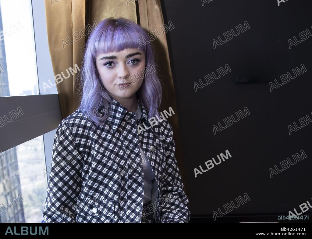 MAISIE WILLIAMS. April 4, 2019 - Hollywood, New York, New York - Maisie Williams stars in Game of Thrones. 04/04/2019