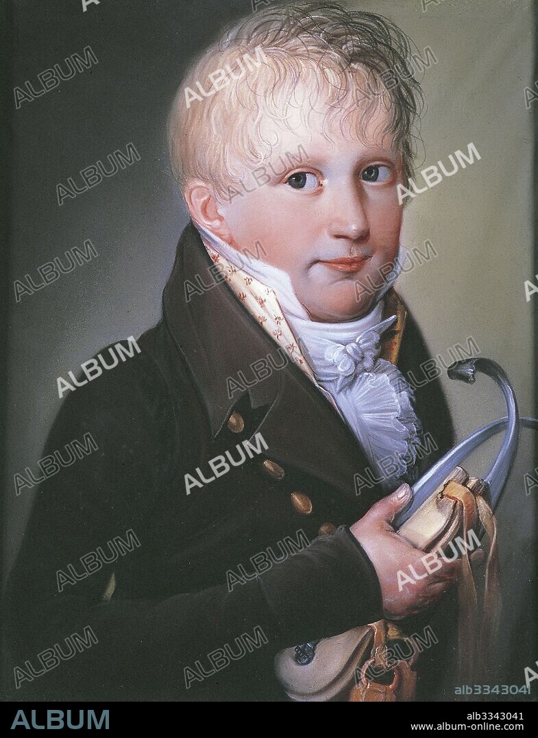 THEODORUS BOHRES. Portrait of Maximilianus van der Heyden.