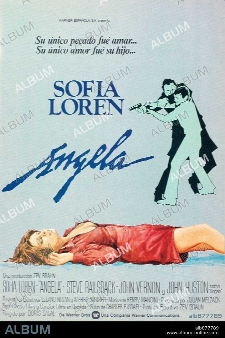 LOREN SOPHIA / LOREN SOFIA 1934/. SOPHIA LOREN in ANGELA, 1978, directed by BORIS SAGAL. Copyright WARNER BROS.