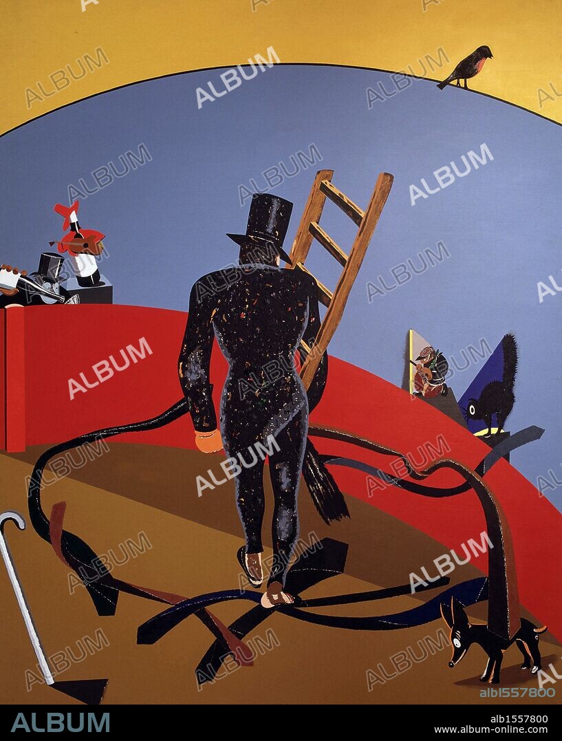 EDUARDO ARROYO. ARTE SIGLO XX. ESPAÑA. ARROYO , EDUARDO. PINTOR ESPAÑOL .MADRID 1937 - . MADRID - PARIS - MADRID. PINTURA REALIZADA EN EL AÑO 1984. MUSEO MUNICIPAL . MADRID. . ATENCION: AUTOR CONTEMPORANEO SUJETO A COPYRIGHT ©. EL CLIENTE FINAL ES RESPONSABLE DE LA GESTION DE LOS DERECHOS DE AUTOR CON LAS SOCIEDADES EXISTENTES DE GESTION DE DERECHOS O DIRECTAMENTE CON LOS ORGANISMOS TITULARES DE LOS MISMOS.