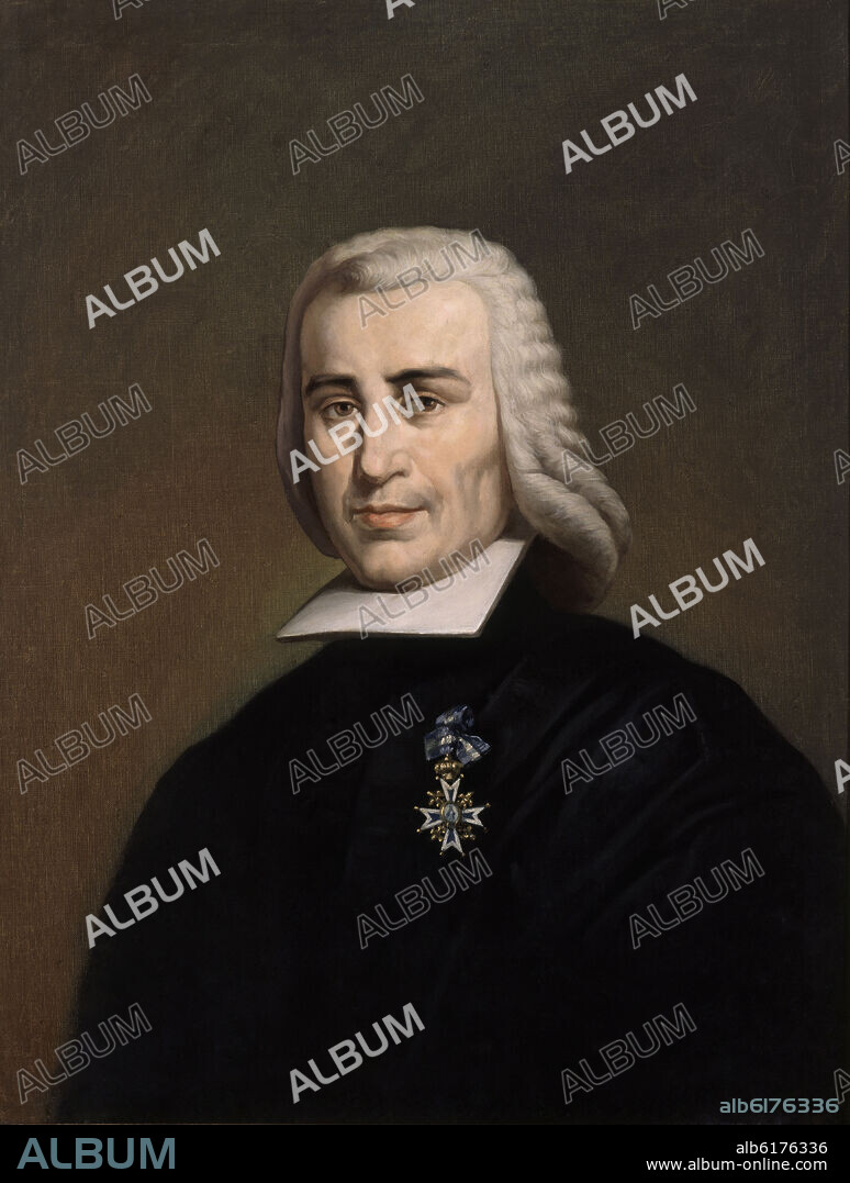JOSE MARIA GALVAN CANDELA (1837-1899). PEDRO RODRIGUEZ CAMPOMANES, CONDE DE CAMPOMANES (1724-1802) - O/L - 0,80x0,63 - Nº INVENTARIO 86.