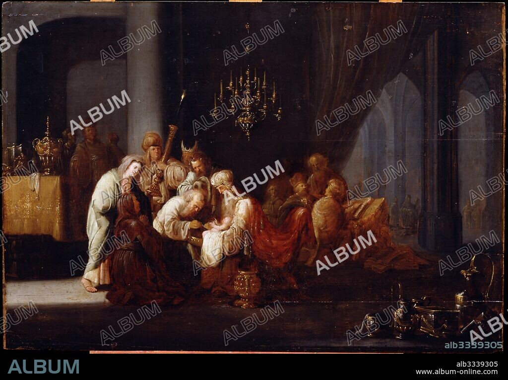 WET, JACOB WILLEMSZ DE, THE ELDER. The circumcision of Christ.