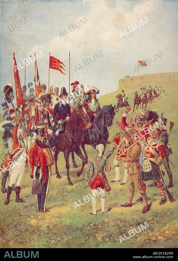 'Arma Virumque Cano', c1900, (1910). From The Army Pageant, edited and arranged by F.R. Benson and Algernon Tudor Craig. [Sir Joseph Causton & Sons, Limited, London, 1910].