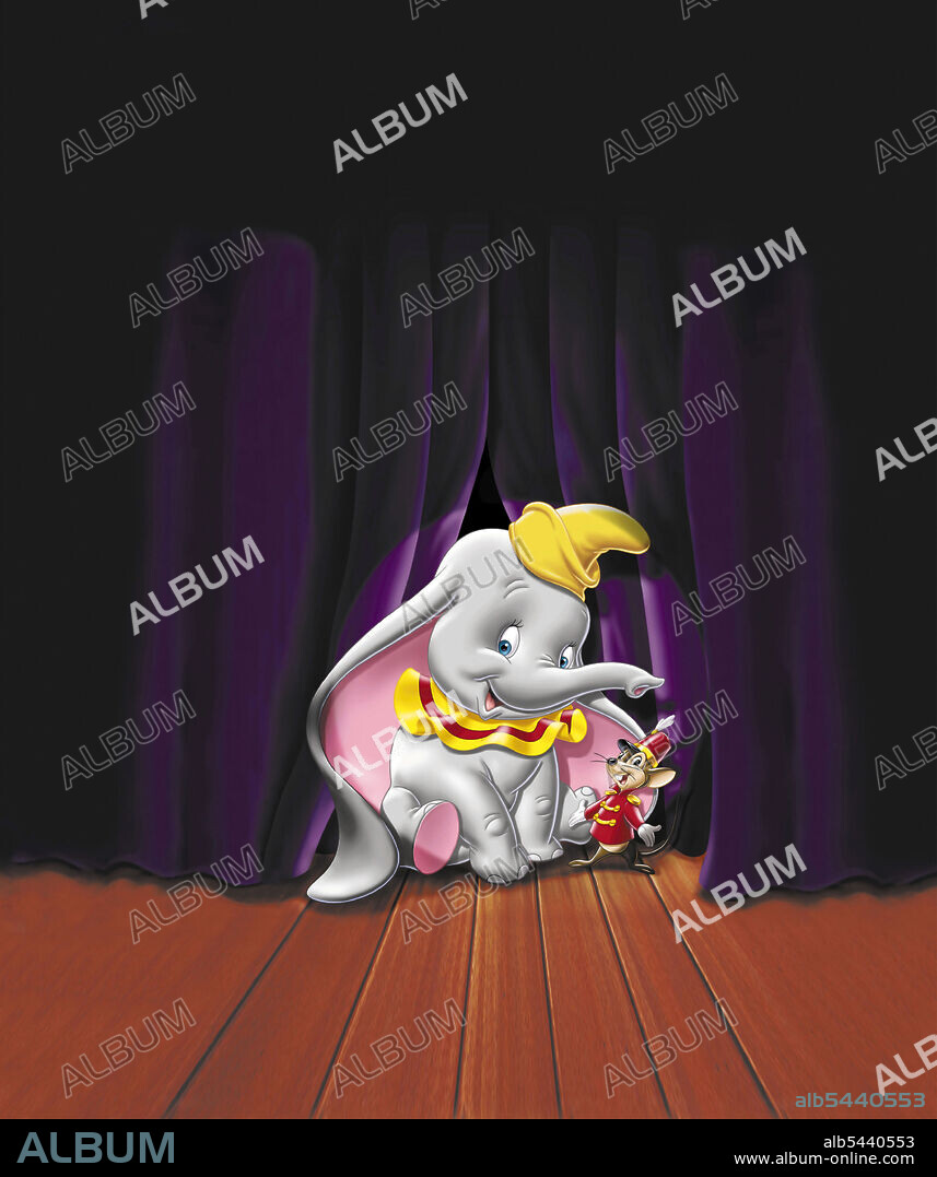 DUMBO, 1941, dirigida por BEN SHARPSTEEN. Copyright WALT DISNEY PRODUCTIONS.