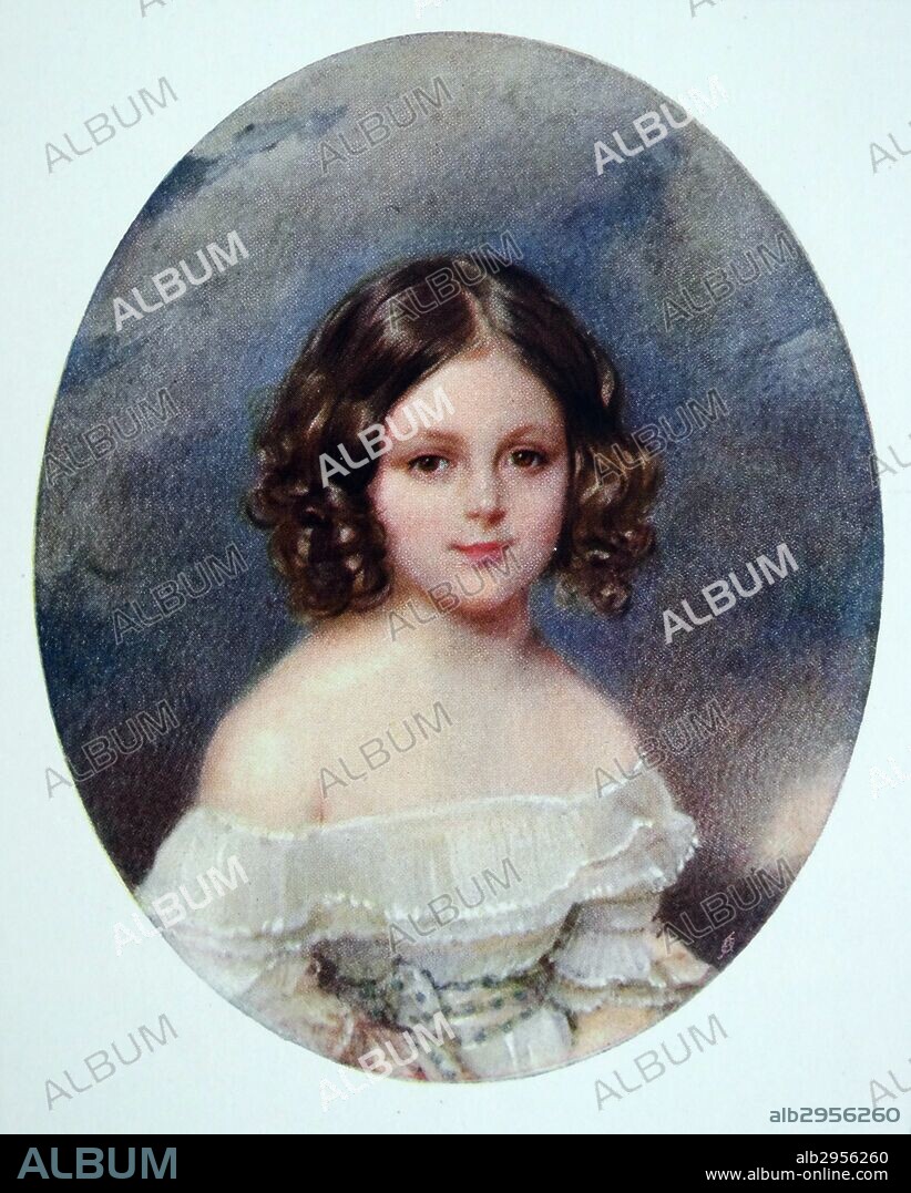 Grafin Sophie Nariskine by Moritz Michael Daffinger, Austrian miniature painter and sculptor (1790-1849).