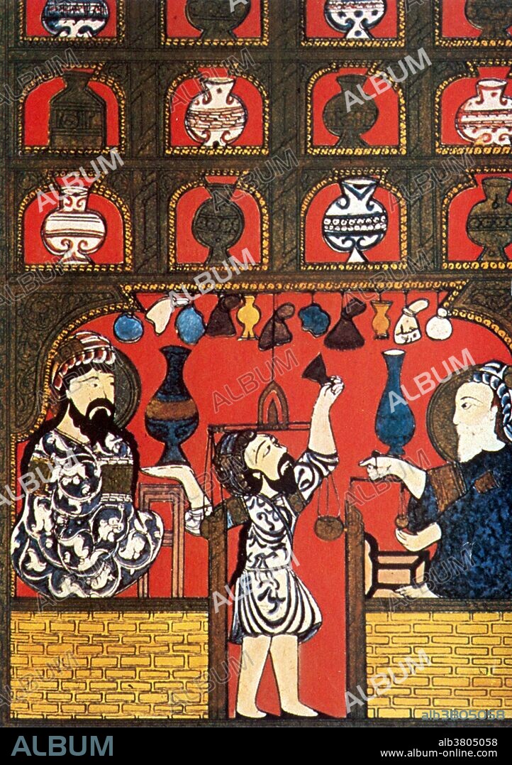 The history of pharmacy as an independent science dates back to the first third of the 19th century. Before then, pharmacy evolved from antiquity as part of medicine. In Baghdad the first pharmacies, or drug stores, were established in 754, under the Abbasid Caliphate during the Islamic Golden Age. By the 9th century, these pharmacies were state-regulated. The advances made in the Middle East in botany and chemistry led medicine in medieval Islam substantially to develop pharmacology. Al-Biruni (973-1050) wrote one of the most valuable Islamic works on pharmacology entitled Kitab al-Saydalah (The Book of Drugs), where he gave detailed knowledge of the properties of drugs and outlined the role of pharmacy and the functions and duties of the pharmacist. Ibn Sina (Avicenna), too, described no less than 700 preparations, their properties, mode of action and their indications (Canon of Medicine).