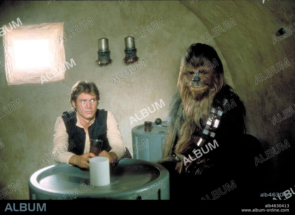 HARRISON FORD in STAR WARS: EPISODE IV-A NEW HOPE, 1977, unter der Regie von GEORGE LUCAS. Copyright LUCASFILM/20TH CENTURY FOX.