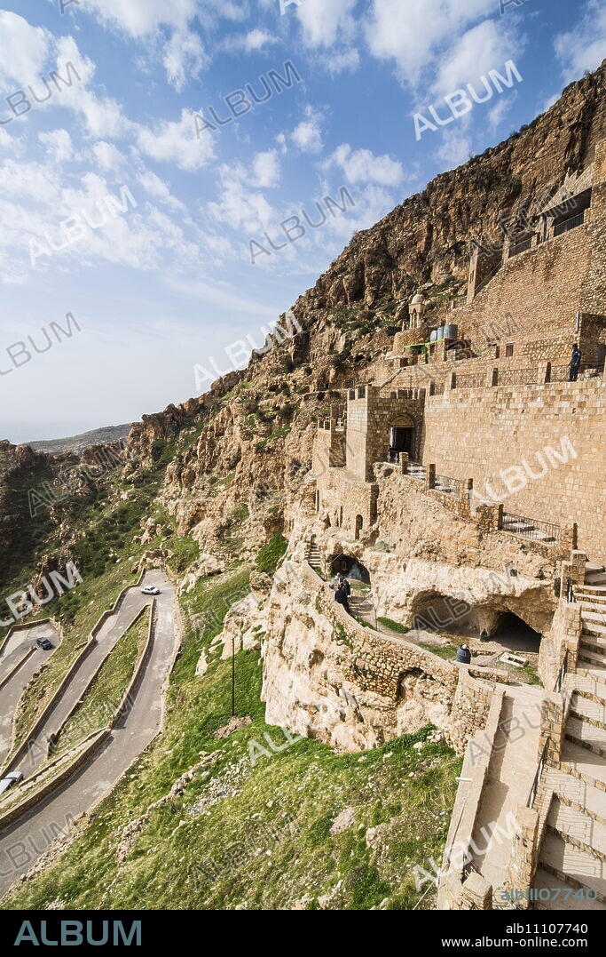 Rabban Hormzid Monastery (Sant Hormzid Monastery) in Al-Kosh, Iraq Kurdistan, Iraq, Middle East.