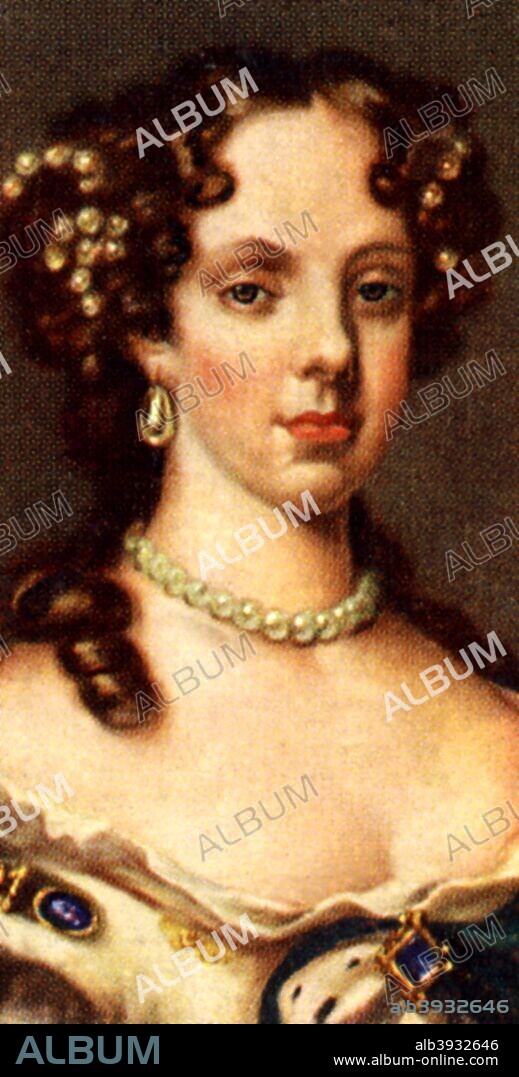 Catherine of Braganza. Catarina de Braganca (1638-1705) was queen consort of King Charles II of England. She was the second surviving daughter of King John IV of Portugal (at the time Duke of Braganza) and his wife, Louise of Guzman (Medina-Sidonia).