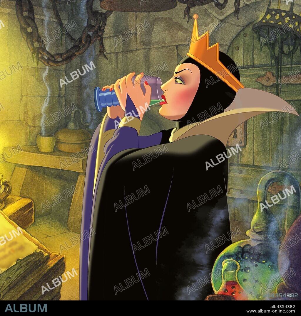 BLANCANIEVES Y LOS SIETE ENANITOS, 1937 (SNOW WHITE AND THE SEVEN DWARFS), dirigida por WALT DISNEY. Copyright WALT DISNEY PRODUCTIONS.