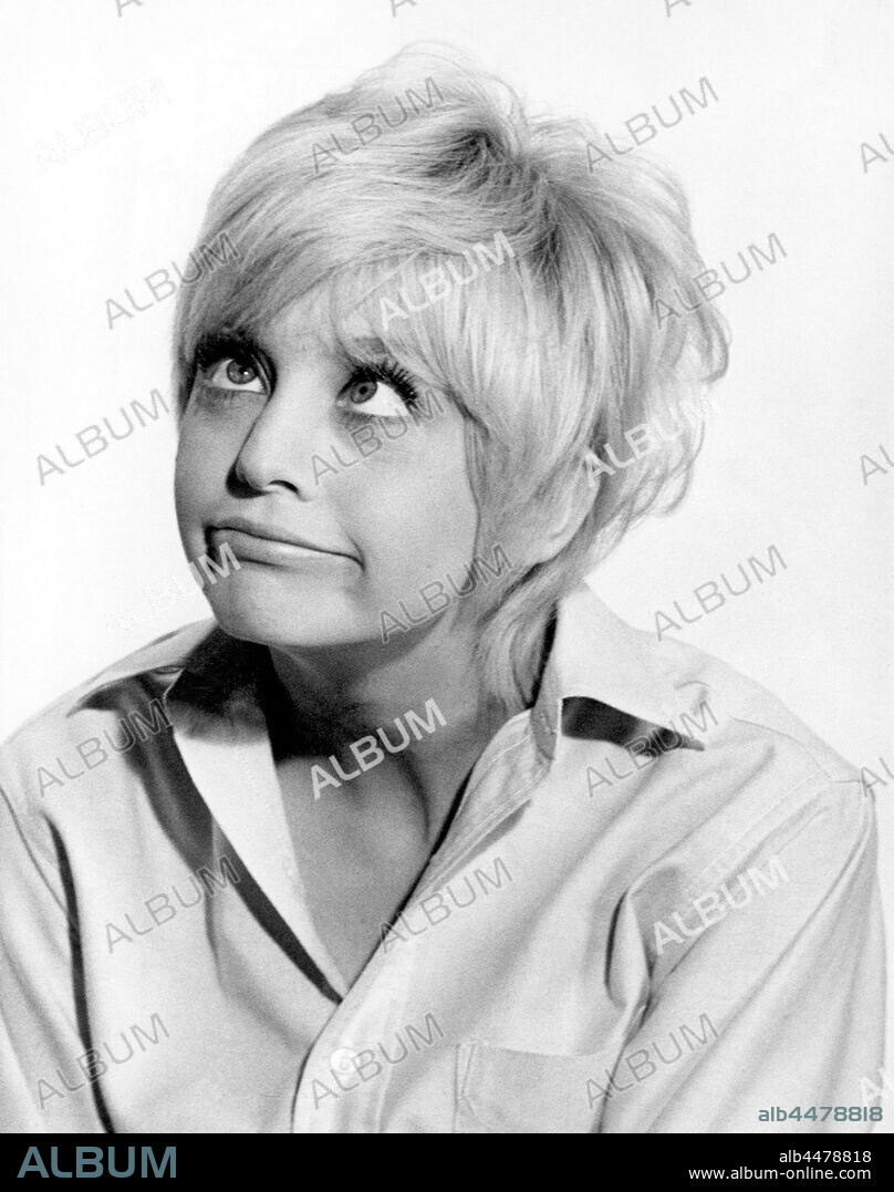 GOLDIE HAWN en FLOR DE CACTUS, 1969 (CACTUS FLOWER), dirigida por GENE SAKS. Copyright COLUMBIA PICTURES.