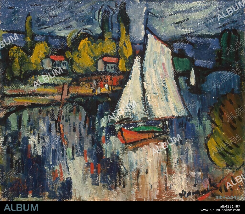 Maurice de Vlaminck【水辺の風景】