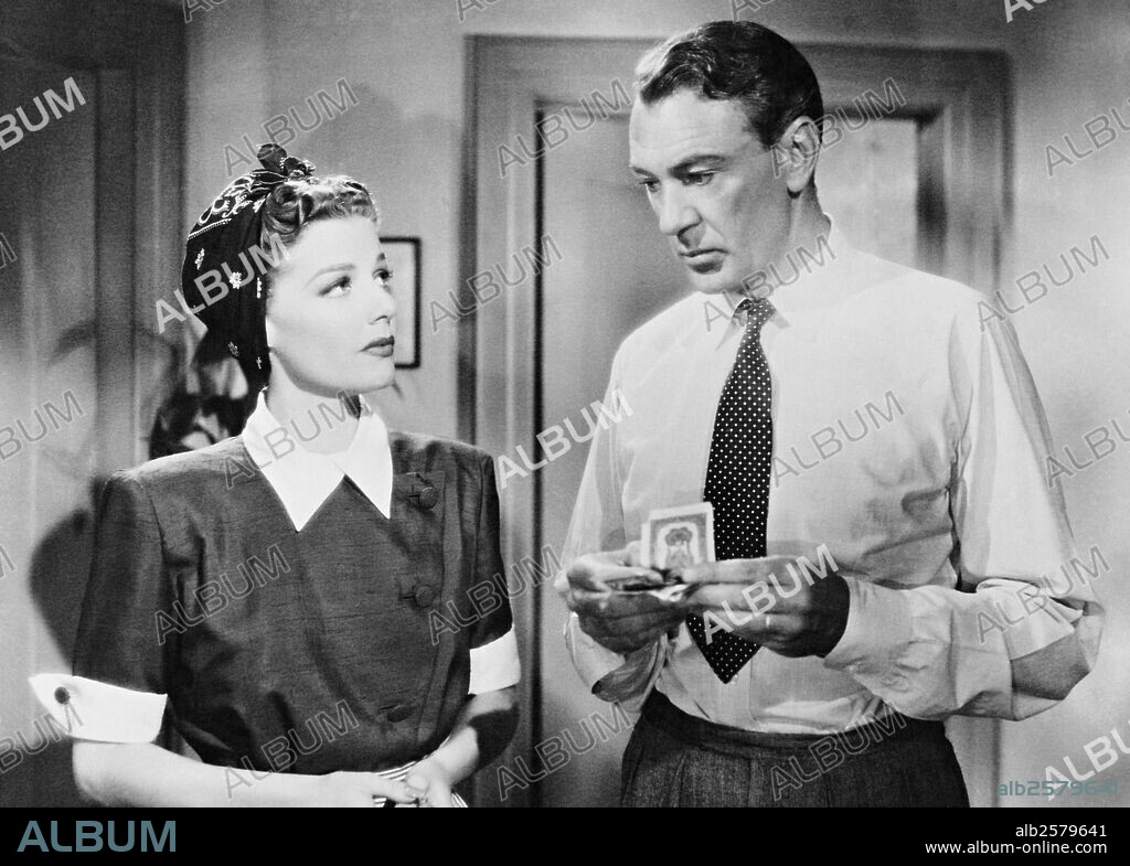 ANN SHERIDAN and GARY COOPER in GOOD SAM, 1948, directed by LEO MCCAREY. Copyright RKO.