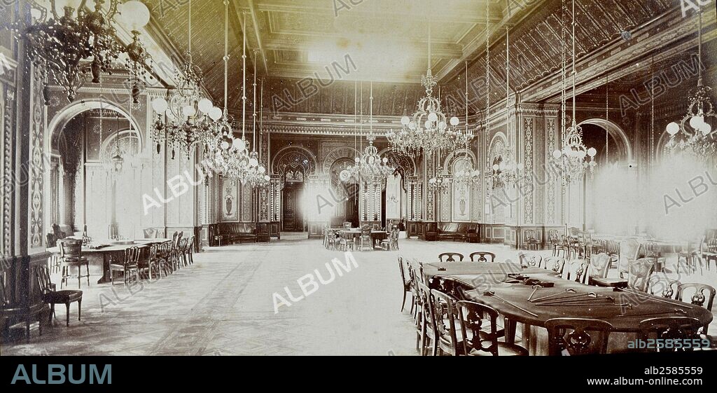 CHARLES GARNIER. Mónaco, Interior del Casino de Montecarlo.