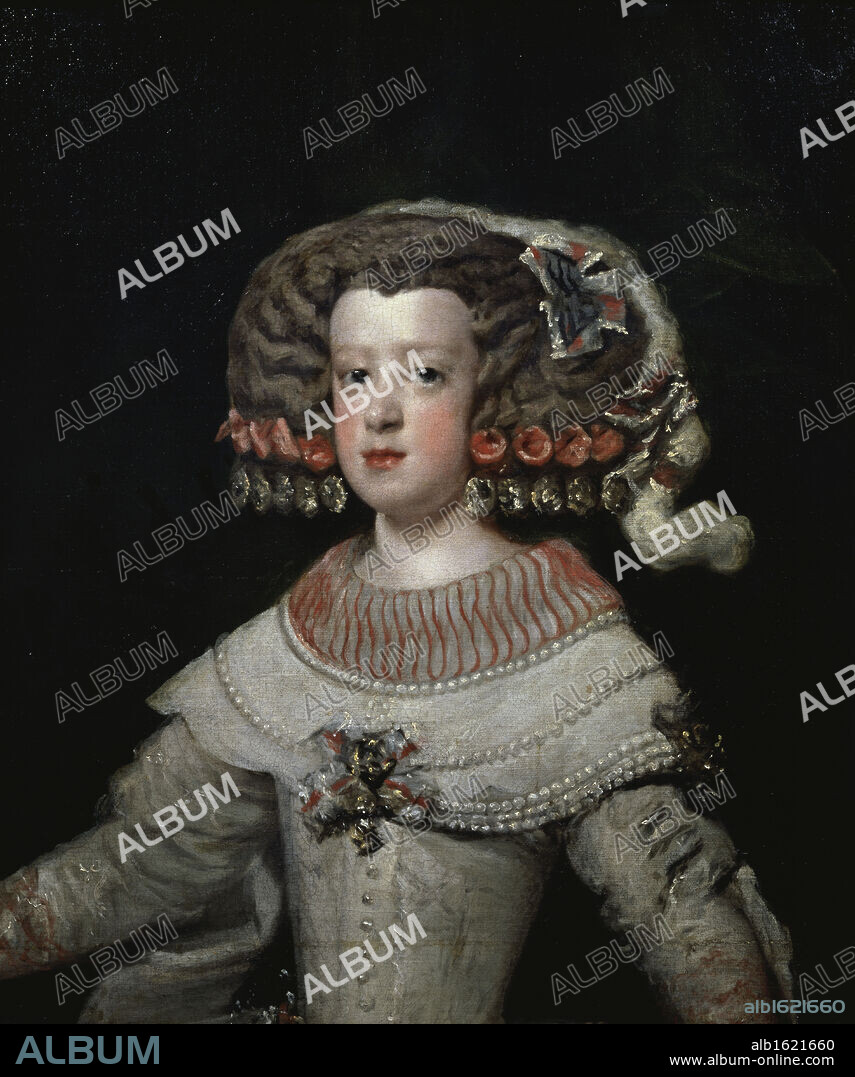 The Infanta Marie-Therese   Diego Velazquez  (1599-1660/Spanish)   Musee du Louvre, Paris.